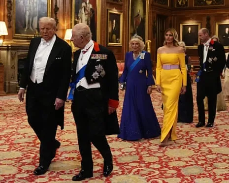 Royals Roll Out Grand Welcome Amid Demonstrations; Jimmy Kimmel Taken Off Air Over Charlie Kirk Remarks